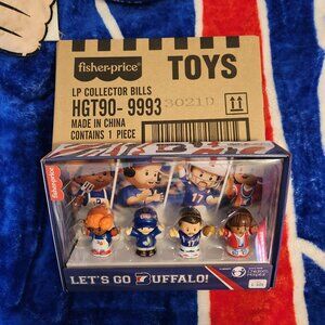 Fisher Price “Lets Go Buffalo!” Bills 2021 Limited Edition Little People NIB